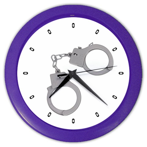 Design1071 Color Wall Clock from UrbanLoad.com Front