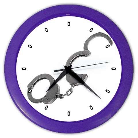 Design1072 Color Wall Clock from UrbanLoad.com Front
