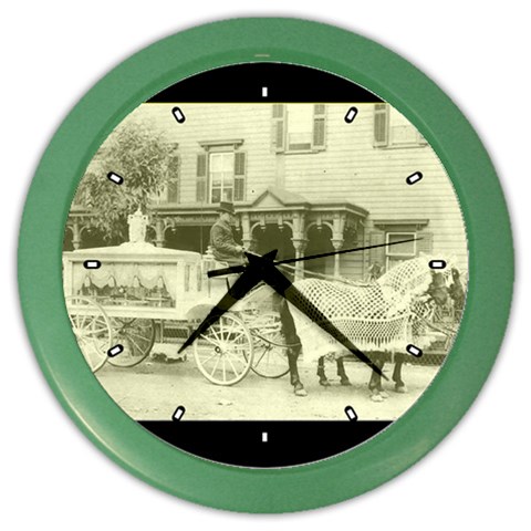 Design1073 Color Wall Clock from UrbanLoad.com Front
