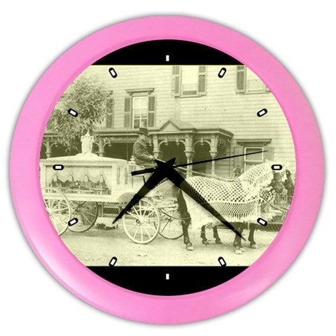 Design1073 Color Wall Clock from UrbanLoad.com Front