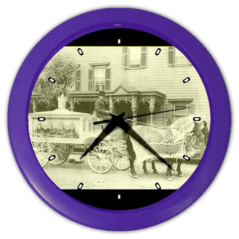 Design1073 Color Wall Clock from UrbanLoad.com Front