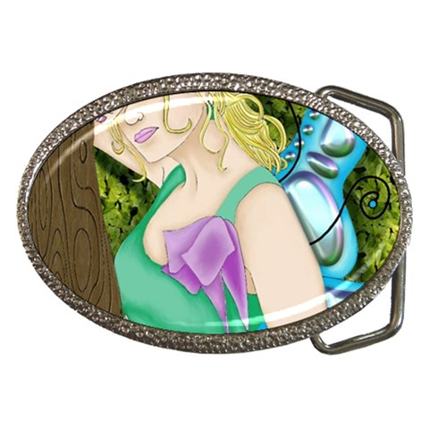 Forgotten Summer Belt Buckle from UrbanLoad.com Front