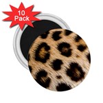 Leopard Skin 2.25  Magnet (10 pack)