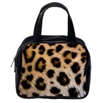 Leopard Skin Classic Handbag (One Side)