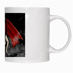 Crimson Wings White Mug from UrbanLoad.com Right