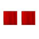Red Streak Custom Cufflinks (Square)