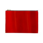 Red Streak Custom Cosmetic Bag (Large)