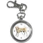 BW Yellow Labrador Retriever Dog Gifts Key Chain Watch