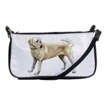 BW Yellow Labrador Retriever Dog Gifts Shoulder Clutch Bag