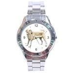 BW Yellow Labrador Retriever Dog Gifts Stainless Steel Analogue Men’s Watch