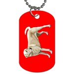 BR Yellow Labrador Retriever Dog Gifts Dog Tag (Two Sides)