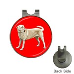 BR Yellow Labrador Retriever Dog Gifts Golf Ball Marker Hat Clip