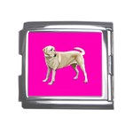 BP Yellow Labrador Retriever Dog Gifts Mega Link Italian Charm (18mm)