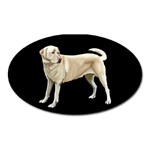 BB Yellow Labrador Retriever Dog Gifts Magnet (Oval)