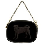 BB Black Labrador Retriever Dog Gifts Chain Purse (One Side)