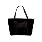 BB Black Labrador Retriever Dog Gifts Classic Shoulder Handbag