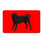 BR Black Labrador Retriever Dog Gifts Magnet (Rectangular)