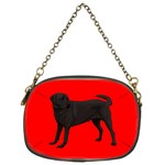 BR Black Labrador Retriever Dog Gifts Chain Purse (Two Sides)