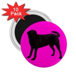BP Black Labrador Retriever Dog Gifts 2.25  Magnet (10 pack)
