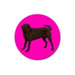 Chocolate Labrador Retriever Dog Gifts BP Magnet 3  (Round)