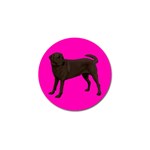 Chocolate Labrador Retriever Dog Gifts BP Golf Ball Marker (10 pack)