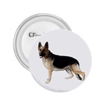 German Shepherd Alsatian Dog Gifts BW 2.25  Button
