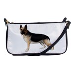 German Shepherd Alsatian Dog Gifts BW Shoulder Clutch Bag