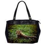 Oversize Cheetah Office Handbag Oversize Office Handbag (One Side)