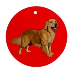 Golden Retriever Dog Gifts BR Ornament (Round)