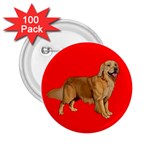 Golden Retriever Dog Gifts BR 2.25  Button (100 pack)