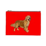 Golden Retriever Dog Gifts BR Cosmetic Bag (Large)