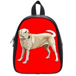 Yellow Labrador Retriever School Bag (Small)