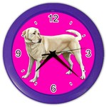 Yellow Labrador Retriever Color Wall Clock