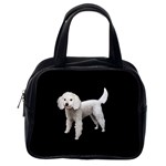 White Poodle Dog Gifts BB Classic Handbag (One Side)