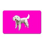 White Poodle Dog Gifts BP Magnet (Rectangular)