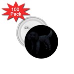 Black Poodle Dog Gifts BB 1.75  Button (100 pack) 
