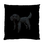 Black Poodle Dog Gifts BB Cushion Case (Two Sides)