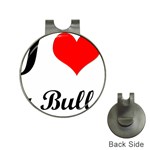 I-Love-My-Bulldog Golf Ball Marker Hat Clip