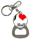 I-Love-My-Bulldog Bottle Opener Key Chain