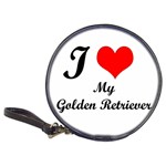 I Love My Golden Retriever Classic 20-CD Wallet