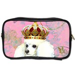 White Poodle Princess Toiletries Bag (Two Sides)