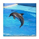 Jumping Dolphin Tile Coaster