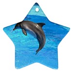 Jumping Dolphin Ornament (Star)