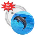 Jumping Dolphin 2.25  Button (100 pack)