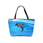 Jumping Dolphin Classic Shoulder Handbag
