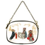 Travelling Yorkies in Paris Chain Purse (One Side)