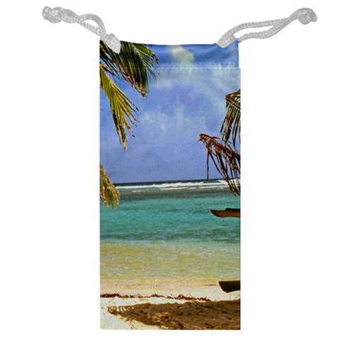 Belize Beach10x8 Jewelry Bag from UrbanLoad.com Front