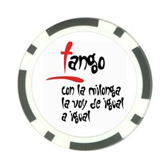 Milonga Poker Chip Card Guard from UrbanLoad.com Front