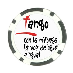 Milonga Poker Chip Card Guard from UrbanLoad.com Back