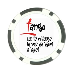 Milonga Poker Chip Card Guard (10 pack) from UrbanLoad.com Front